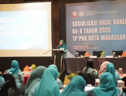 Rakernas X, Melinda Aksa Himbau PKK Makassar Dukung Asta Cita Indonesia Emas 2045