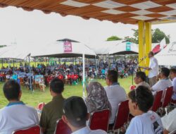 Lautan Manusia di Laringgi, 2.600 Pecinta Domino Ramaikan Bupati Cup II Demi Rp250 Juta