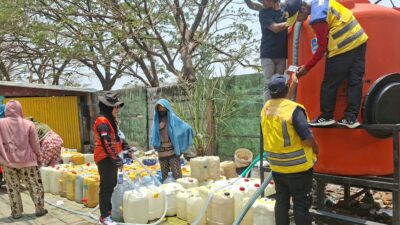 Bantu Warga di Musim Kemarau, Pemkot Makassar Terus Salurkan Air Bersih untuk 26 Ribu KK di 9 Kecamatan